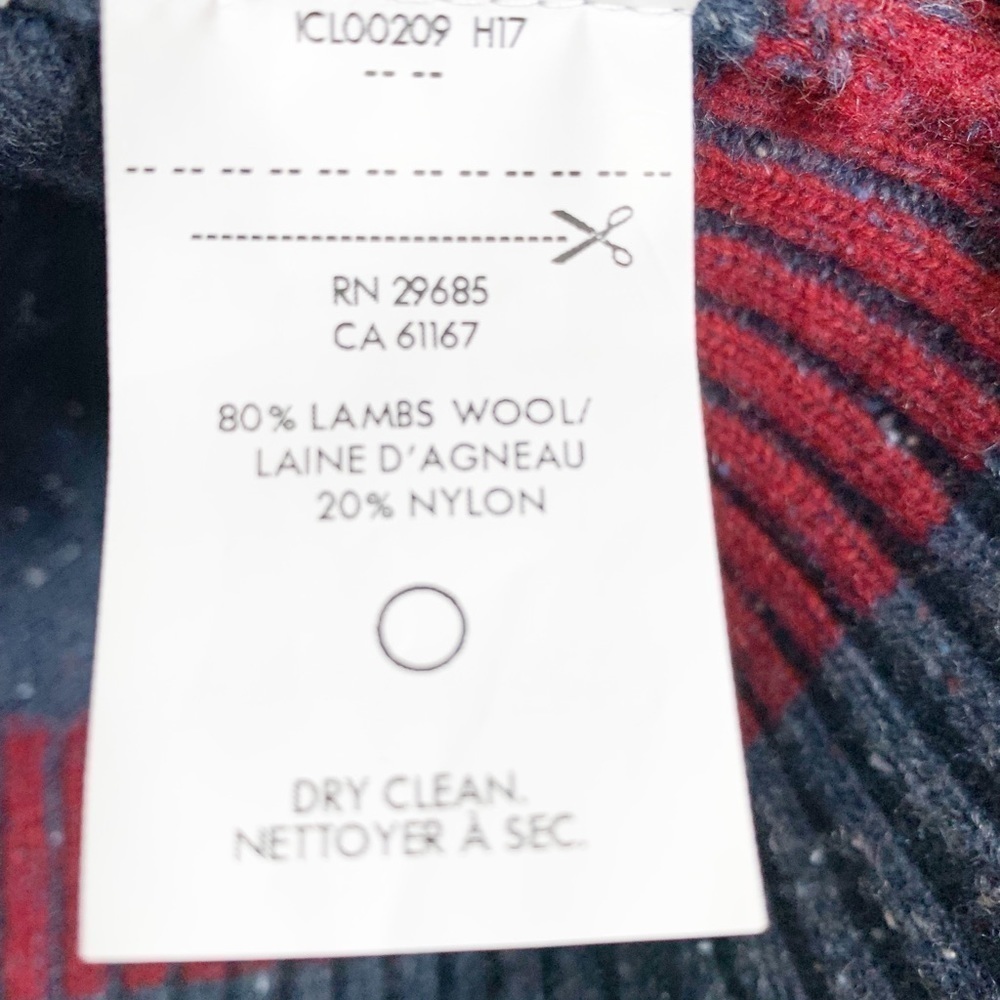 Pendleton Wool Turtle Neck Sweater Size Medium - image 4